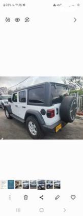 ג'יפ / Jeep רנגלר ארוך 4X4 Sport S אוט' 3.6 (285 כ''ס) בנזין 2023 למכירה בבאר שבע