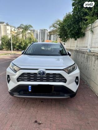 טויוטה RAV4 הייבריד E-xperience הייבריד 5 דל' אוט' 2.5 (178 כ''ס) בנזין 2023 למכירה בפלמחים