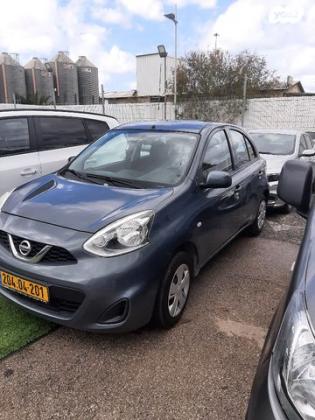 ניסאן מיקרה Visia אוט' 1.2 (80 כ''ס) בנזין 2018 למכירה בקרית אתא