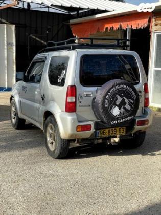 סוזוקי ג'ימני 4X4 JLX-L אוט' 1.3 (85 כ''ס) בנזין 2008 למכירה בעכו