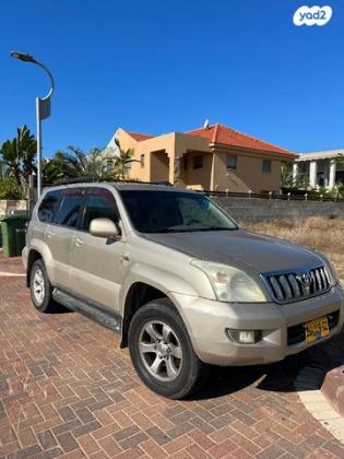 טויוטה לנד קרוזר ארוך 4X4 Luxury אוט' דיזל 8 מק' 3.0 (166 כ''ס) דיזל 2007 למכירה באשקלון