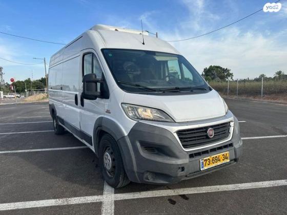 פיאט דוקאטו ארוך גבוה סגור ידני דיזל 3 מק' 2.3 (130 כ"ס) דיזל 2015 למכירה בחולון