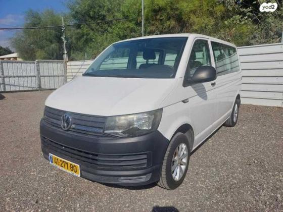 פולקסווגן טרנספורטר מסחרי/נוסעים Kombi אוט' דיזל 7 מק' 3 דל' 2.0 (150 כ"ס) דיזל 2017 למכירה באלונים