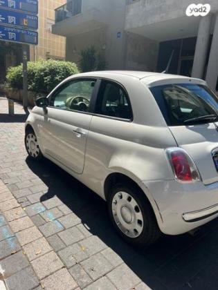 פיאט 500 My Pop דואולוג'יק 1.2 (69 כ"ס) בנזין 2015 למכירה ביהוד מונוסון