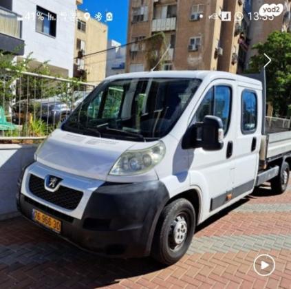 פיג'ו בוקסר L3 תא בודד ידני דיזל 2.2 (130 כ"ס) 3510KG דיזל 2014 למכירה בפתח תקווה