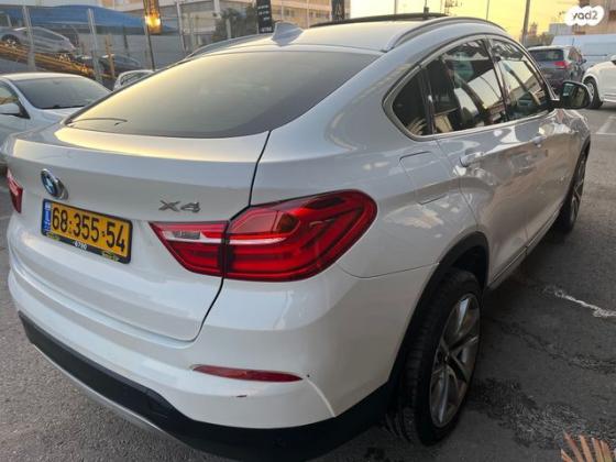 ב.מ.וו X4 4X4 XDRIVE20I Sport אוט' 2.0 (184 כ''ס) בנזין 2015 למכירה בראשון לציון