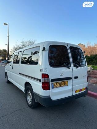 טויוטה הייאס ארוך STD ידני דיזל 2.5 (117 כ''ס) דיזל 2008 למכירה בחולון