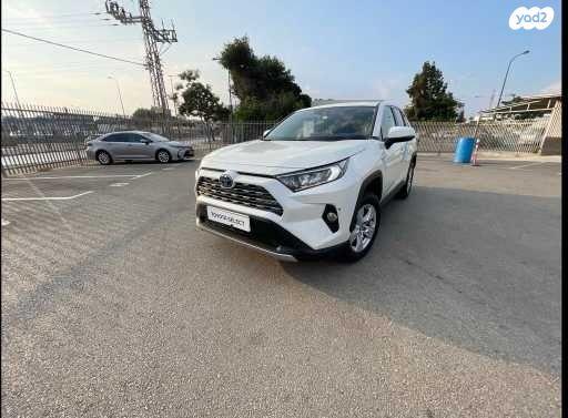 טויוטה RAV4 הייבריד E-xperience הייבריד 5 דל' אוט' 2.5 (178 כ''ס) בנזין 2020 למכירה בנתניה