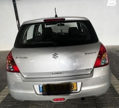 סוזוקי סוויפט GLX אוט' 1.5 (101 כ''ס) בנזין 2009 למכירה ברמת השרון