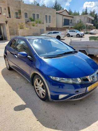 הונדה סיוויק האצ'בק החדשה Sport אוט' 1.8 (140 כ''ס) בנזין 2009 למכירה במבוא ביתר