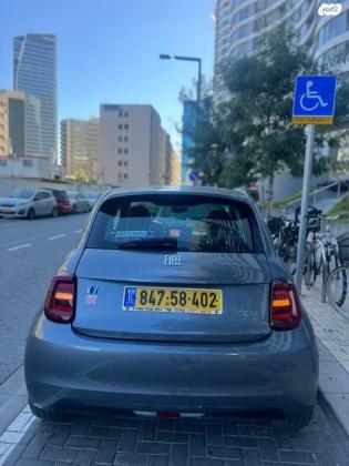 פיאט 500 Icon 3+1 אוט' הצ'בק חשמלי (118 כ"ס) חשמלי 2022 למכירה בתל אביב יפו