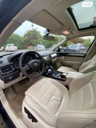 פולקסווגן טוארג 4X4 Luxury אוט' דיזל 3.0 (245 כ''ס) דיזל 2011 למכירה בבני ציון