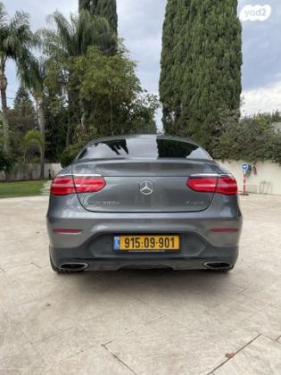 מרצדס GLC-Class קופה 4X4 GLC350E AMG Coupe הייבריד אוט' 2.0 (211 כ"ס) היברידי חשמל / בנזין 2018 למכירה בתל אביב יפו