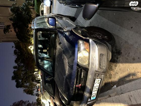מיצובישי פג'רו ארוך 4X4 GLX אוט' דיזל 7 מק' 3.2 (165 כ''ס) דיזל 2001 למכירה בחולון