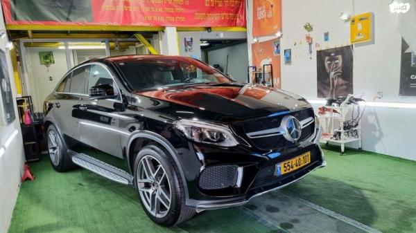 מרצדס GLE קופה 4X4 GLE350D Coupe AMG אוט' דיזל 3.0 (258 כ''ס) דיזל 2019 למכירה בג'לג'וליה