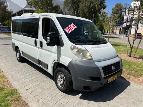 פיאט דוקאטו קצר/בינוני ידני דיזל 3 מק' 2 דל' 2.3 (130 כ''ס) דיזל 2014 למכירה בתל אביב יפו