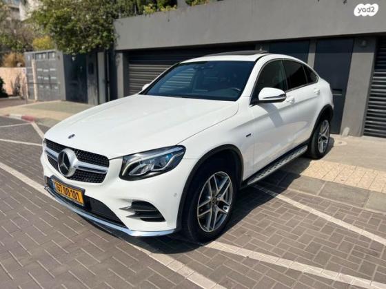 מרצדס GLC-Class קופה 4X4 GLC350E AMG קופה הייבריד אוט' 2.0 (315 כ''ס) היברידי חשמל / בנזין 2018 למכירה בתל אביב יפו