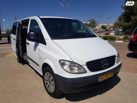 מרצדס ויטו CDI 111 אוט' דיזל 2 מק' 4 דל' 2.1 (109 כ''ס) דיזל 2007 למכירה במודיעין מכבים רעות