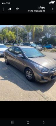 יונדאי i25 Inspire אוט' 1.4 (100 כ''ס) בנזין 2017 למכירה בחולון