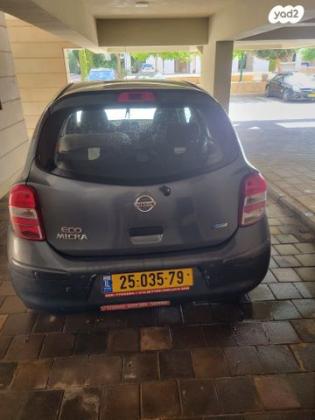 ניסאן מיקרה Visia אוט' 1.2 (80 כ''ס) בנזין 2012 למכירה בתל אביב יפו
