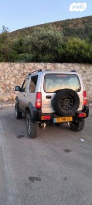 סוזוקי ג'ימני 4X4 JLX אוט' 1.3 (85 כ''ס) בנזין 2007 למכירה בדבוריה