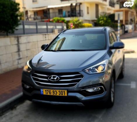 יונדאי סנטה פה 4X4 Open Sky אוט' דיזל 7 מק' 2.2 (197 כ''ס) דיזל 2018 למכירה בקרית מוצקין
