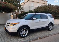 פורד אקספלורר 4X4 Limited אוט' 7 מק' 3.5 (290 כ''ס) בנזין 2012 למכירה 