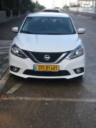 ניסאן סנטרה SR אוט' 1.8 (130 כ"ס) בנזין 2018 למכירה באבן יהודה