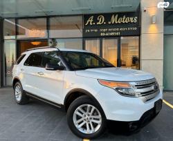 פורד אקספלורר 4X4 XLT אוט' 7 מק' 3.5 (290 כ''ס) בנזין 2014 למכירה בי