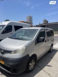 ניסאן NV200 Upper ידני דיזל 5 מק' 1.5 (90 כ''ס) דיזל 2013 למכירה בפתח