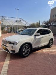 ב.מ.וו X3 4X4 XDRIVE20I X-Line אוט' 2.0 (184 כ''ס) בנזין 2017 למכירה בתל אב