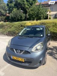 ניסאן מיקרה Visia אוט' 1.2 (80 כ''ס) בנזין 2015 למכירה במיתר u002F כ