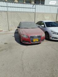 אאודי A4 אוט' 2.0 (200 כ''ס) בנזין 2007 למכירה בירושלים
