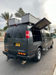 שברולט סוואנה ארוך אוט' דיזל + חלונות 6.6 (240 כ''ס) דיזל 2014 ל