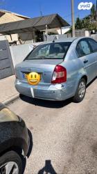 יונדאי אקסנט (עד 2012) GL אוט' 1.4 (97 כ''ס) בנזין 2008 למכירה בחדר