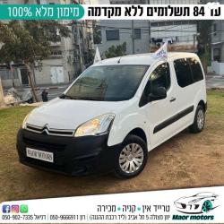 סיטרואן ברלינגו דור 2 (2008-2019) Comfort ידני דיזל 4 דל' 1.6 (75 כ"ס) 
