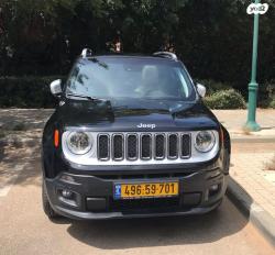 ג'יפ / Jeep רנגייד 4X4 Limited אוט' 1.4 (170 כ''ס) בנזין 2018 למכירה בהו
