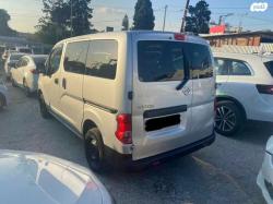 ניסאן NV200 Upper ידני דיזל 5 מק' 1.5 (90 כ''ס) דיזל 2014 למכירה בגדר