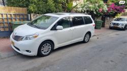 טויוטה סיינה XLE אוט' 8 מק' 3.5 (266 כ"ס) בנזין 2013 למכירה בבית ש