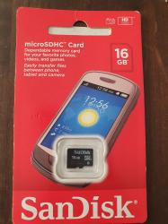 כרטיס זיכרון Micro SD 16