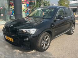 ב.מ.וו X3 4X4 XDRIVE20I X-Line אוט' 2.0 (184 כ''ס) בנזין 2016 למכירה בקרית 