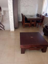 שולחן סלון מעץ מלא 1