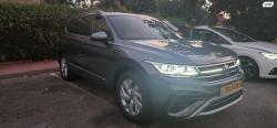 פולקסווגן טיגואן 4X2 AllSpace Elegance אוט' 1.5 (150 כ"ס) בנזין 2022 למכ