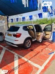 ב.מ.וו X3 4X4 XDRIVE20I X-Line אוט' 2.0 (184 כ''ס) בנזין 2017 למכירה בנס צי