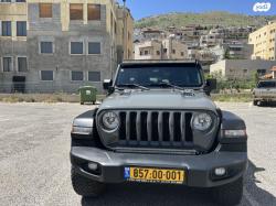 ג'יפ / Jeep רנגלר ארוך 4X4 Unlimited Sport אוט' 2.0 (272 כ''ס) בנזין 2020 למ