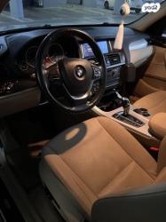 ב.מ.וו X3 4X4 XDRIVE20I Luxury אוט' 2.0 (184 כ''ס) בנזין 2014 למכירה בתל אב