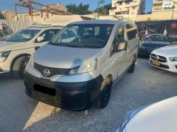 ניסאן NV200 Upper ידני דיזל 5 מק' 1.5 (90 כ''ס) דיזל 2014 למכירה בגדר