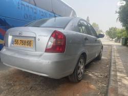 יונדאי אקסנט (עד 2012) GL אוט' 1.4 (97 כ''ס) בנזין 2009 למכירה בבאק