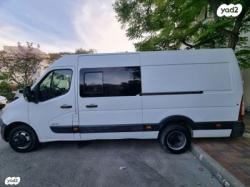 רנו מאסטר ארוך L4H1 ד.קבינה+ארגז ידני דיזל 4.5 טון 2.3 (150 כ"ס) 
