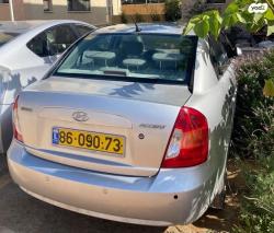 יונדאי אקסנט (עד 2012) GL אוט' 1.4 (97 כ''ס) בנזין 2010 למכירה בפרד